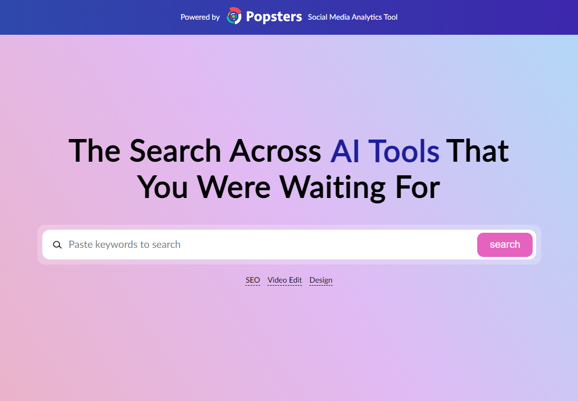 How to find AI tools, quick AI Services Search